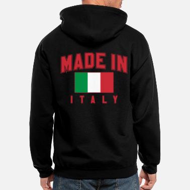 Italian flag' Men's Zip Hoodie 